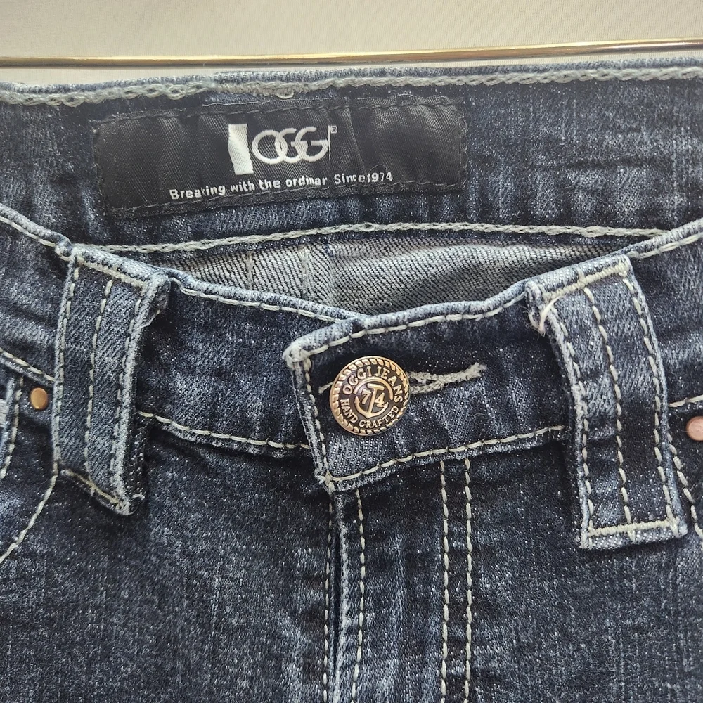 OGGI Blue Straight Fit Jeans for Men 30X32